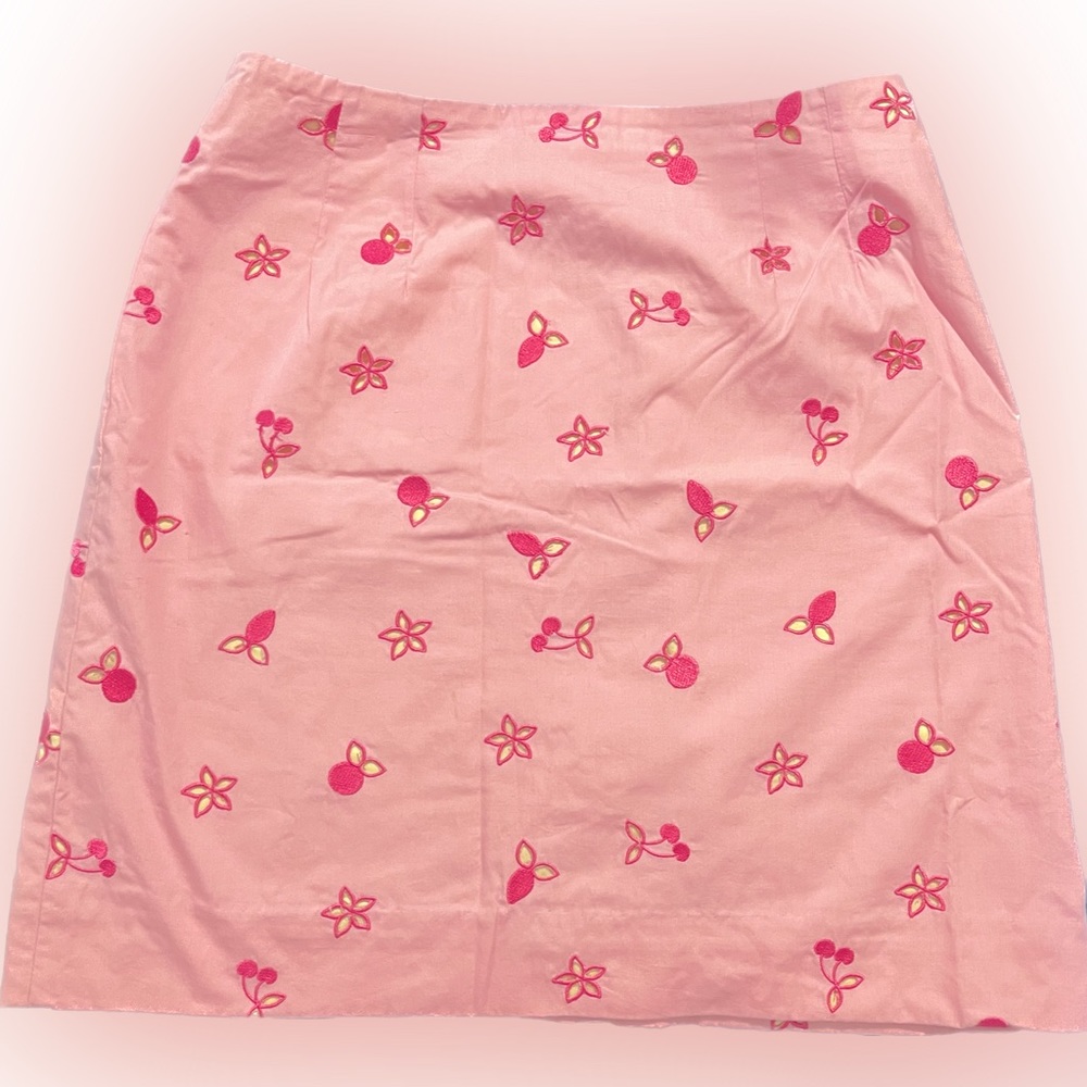 Lilly Pulitzer Y2K Pink Paris Sorbet Skirt Size 4